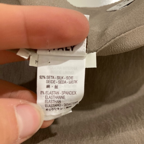 Italian Vintage Brunello Cucinelli Silk Skirt - Picture 7 of 7